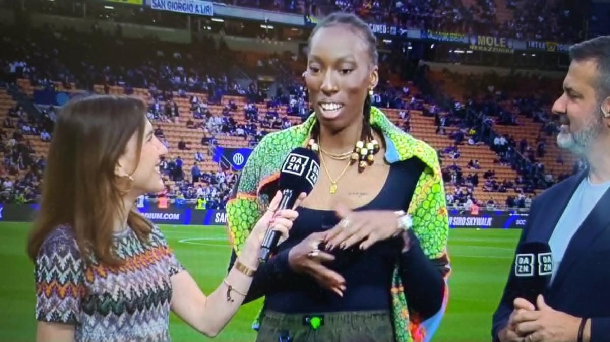 Paola Egonu: "Non vedo l'ora, sono tesissima. Lautaro l'MVP dell'Inter"