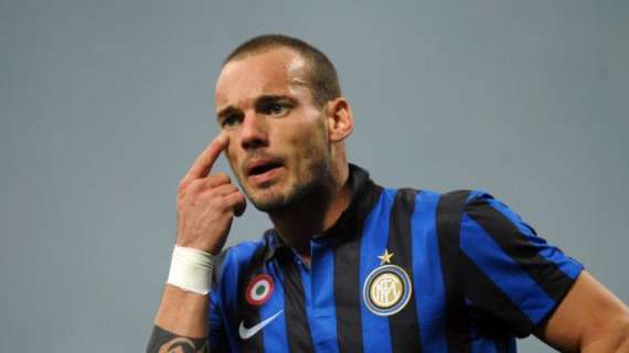 CdS - Sneijder stasera sarà a San Siro. E poi parte...