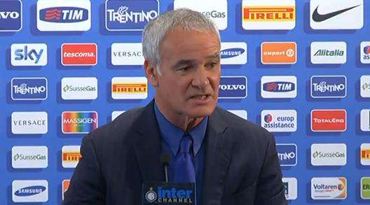 Ranieri avverte: "L'Inter di un tempo non c'è più. Tifosi, ora coccolateci"