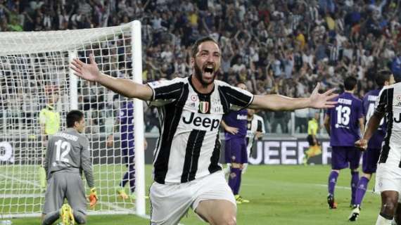 Juve, Higuain subito decisivo: Fiorentina ko 2-1