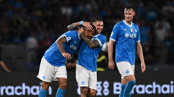 Napoli, vittoria con il brivido nel posticipo del 'Maradona': 3-2 al Pisa, i partenopei restano a punteggio pieno 