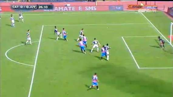 FOTO - Catania-Juve: gol regolare tolto a Bergessio!