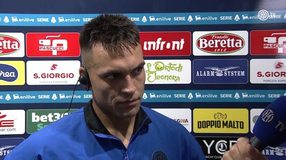 Lautaro a ITV: "Tre punti importanti che volevamo. Quando l'Inter vince mi fa stare tranquillo"
