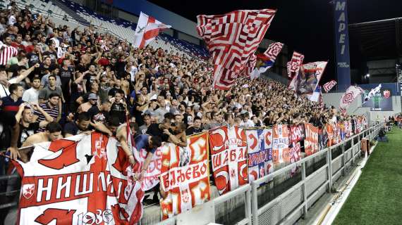 Inter-Stella Rossa, il Prefetto vieta la trasferta ai tifosi serbi: si temono scontri con gli ultras romanisti