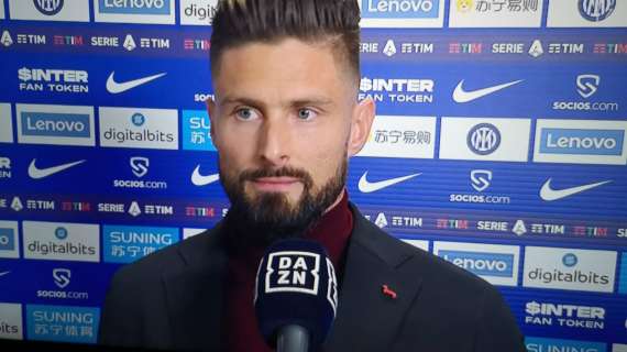 Milan, Giroud a DAZN: "Ci siamo preparati bene, abbiamo le qualità per vincere"