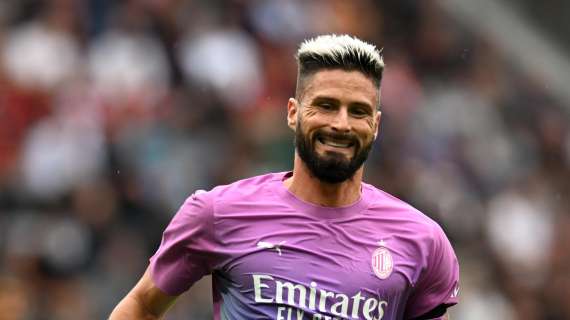 Milan, Giroud: "Vogliamo restare a contatto dell'Inter e passare il girone Champions "