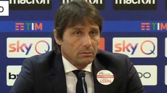 VIDEO - Conte: "L'Inter oggi non è ancora grande. Ho visto frenesia e irrequietezza"
