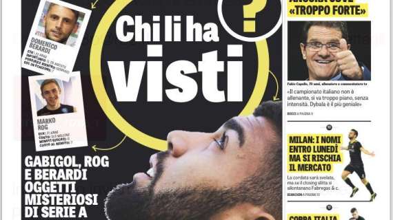 Prima GdS - Chi li ha visti? Gabigol tra gli 'oggetti misteriosi' della Serie A