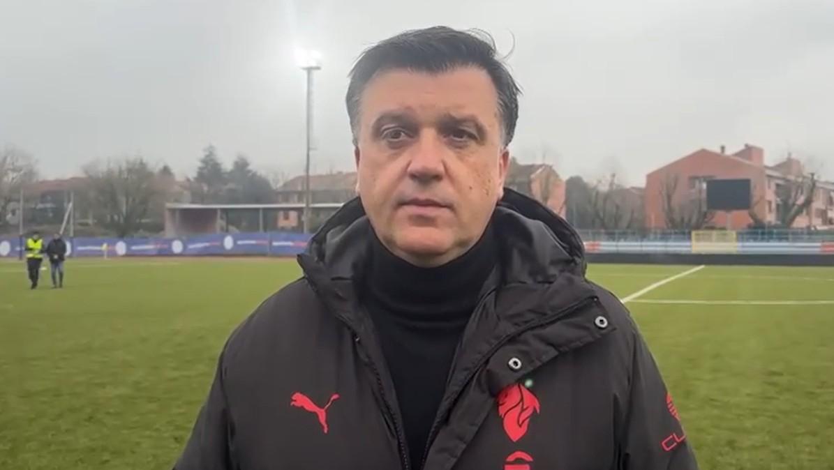 Renna, all. Milan Primavera: "Derby giocato con personalità, brava Inter ad acciuffare il pareggio"