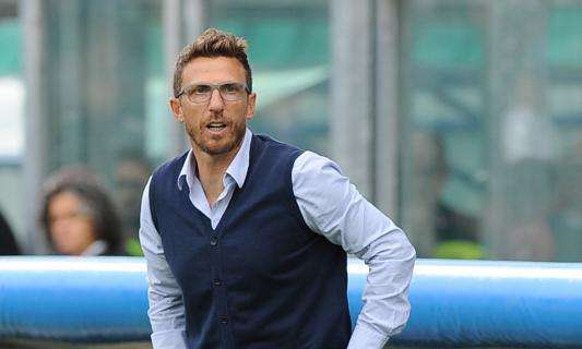 Di Francesco: "A Parma, quasi peggio che con l'Inter"