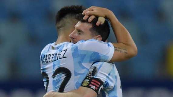 Gioia Lautaro: "Felice per i compagni e per il popolo argentino"