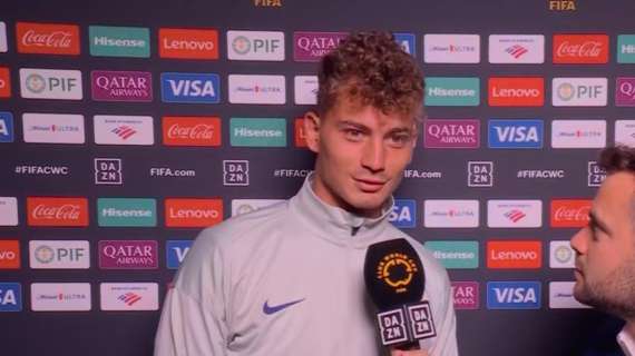 Sebastiano Esposito a DAZN: "Sono carico, spero di fare bene. I giapponesi hanno grande atletismo"