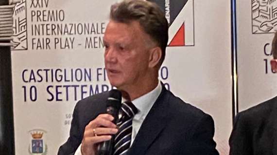 Van Gaal: "Conte è bravo, ma troppo emotivo. Madrid 2010? Dominammo noi"