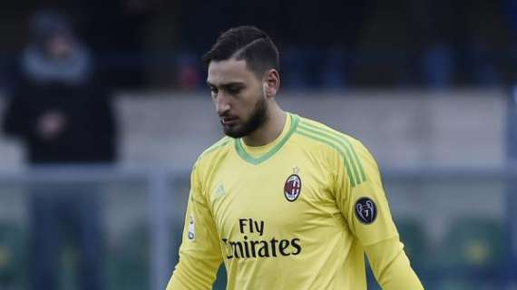 Donnarumma: "Brucia da morire non poter giocare"