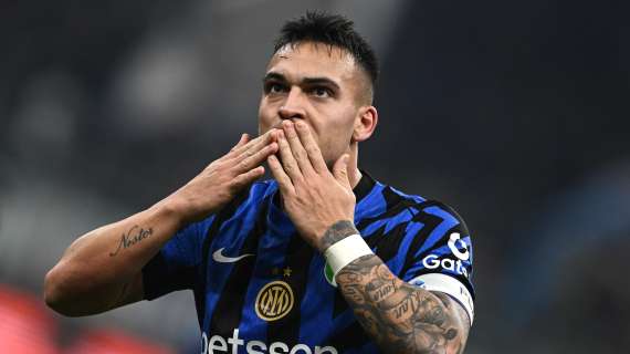 Lautaro torna al gol a San Siro, leader in campo e fuori sui social: "Forza Inter"