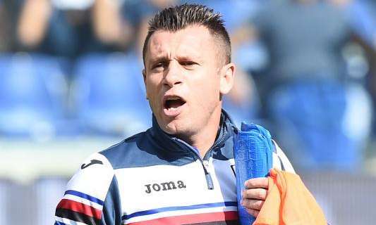 Qui Samp - Cassano a rischio panchina: c'è Muriel? 