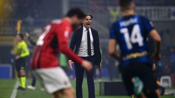 Inter-Milan - Le uscite di Perisic e Calhanoglu fanno perdere la rotta. Alla ripresa è un altro Diavolo