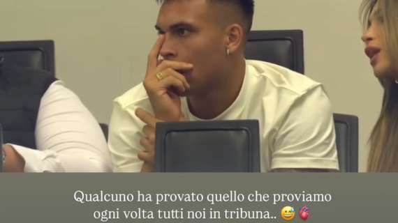 Lautaro teso sugli spalti, Agustina: "Qualcuno ha provato quello che proviamo ogni volta tutti noi in tribuna"