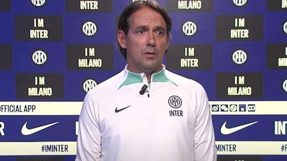 Inzaghi: "Handanovic non disponibile. Lukaku? Deve ritrovare la condizione, cerchiamo di averlo per mercoledì"