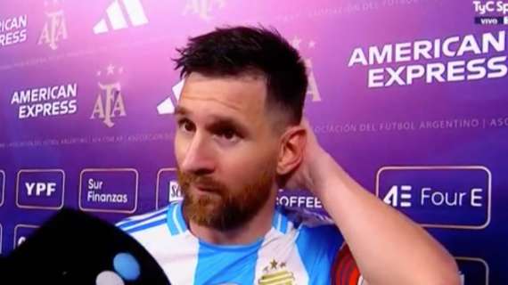 Messi, messaggio per Carboni: "Tutta la squadra gli manda un abbraccio"