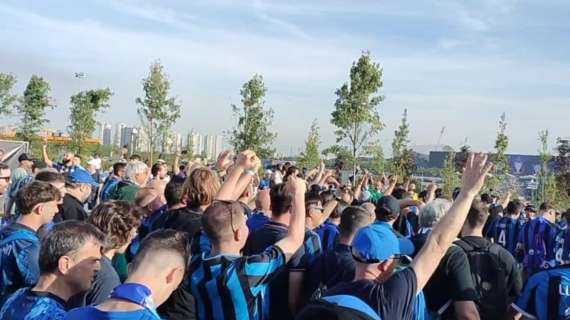 VIDEO - La marea nerazzurra si dirige verso l'Ataturk Olympic Stadium