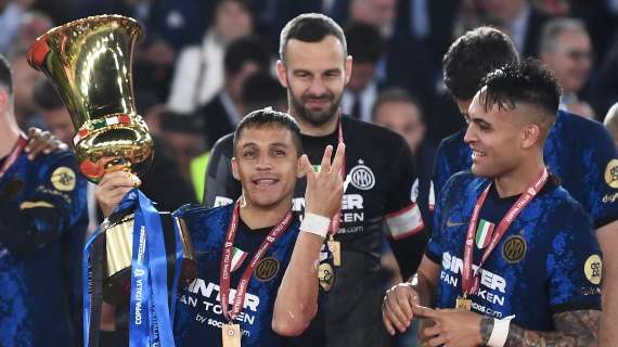 L'Inter vince la Coppa Italia, Sanchez esulta sui social: "Mi mancava solo questa"