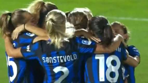 L'Inter Women c'è: espugnato il campo del Sassuolo, le nerazzurre vincono 2-1