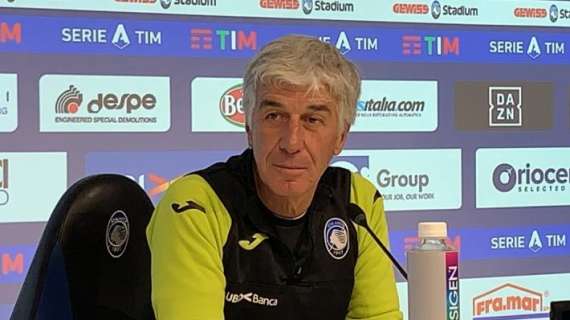 Gasperini: "Juve, Inter e Napoli hanno qualcosa in più delle altre. Ma il campionato è ancora aperto"