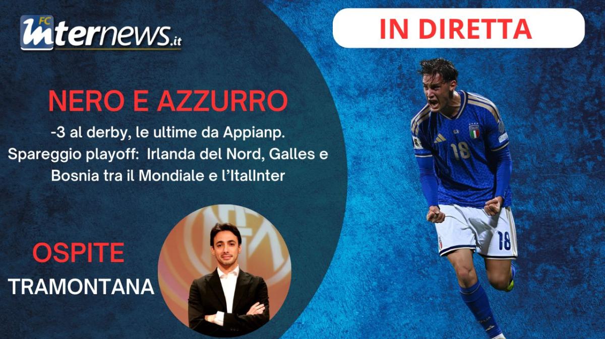 Rivivi la diretta! Le ULTIME verso INTER-MILAN, le PAROLE di MAROTTA e lo SPAREGGIO MONDIALE dell'ITALINTER