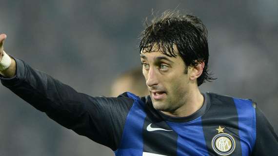 GdS - Legge Milito: se non segna, l'Inter non vince