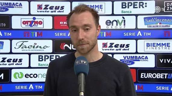 Eriksen a InterTV: "Gol importante che ci avvicina allo scudetto. Lukaku? Era ora che mi facesse un assist"