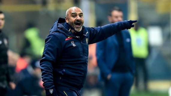 Lecce, Liverani: "La forza dell'Inter rimane la stessa, gara che poteva vincere chiunque"