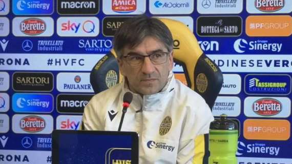 Juric: "Nel girone d'andata, l'Inter fu l'avversaria che più ci mise in difficoltà. Domani un Verona motivato"