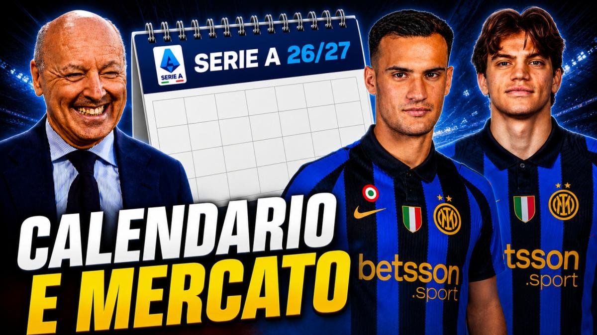 LIVE - REACTION al CALENDARIO 26/27 dell'INTER! PALESTRA, STANKOVIC e JONES: le ULTIME di MERCATO