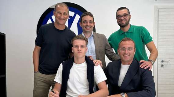 UFFICIALE - Nuovo arrivo dal Bodo/Glimt per l'Inter U20: ecco Dahlberg Strand. La foto della firma
