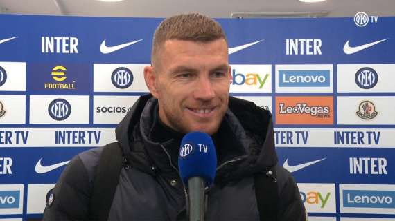 Dzeko a ITV: "Gara che aspettiamo da tanto, vogliamo giocarla subito. Il Napoli può fare tanto ma siamo pronti"