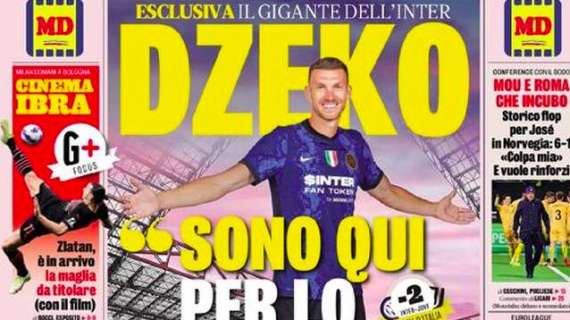 Prima GdS - Dzeko: "Sono qui per lo scudetto"