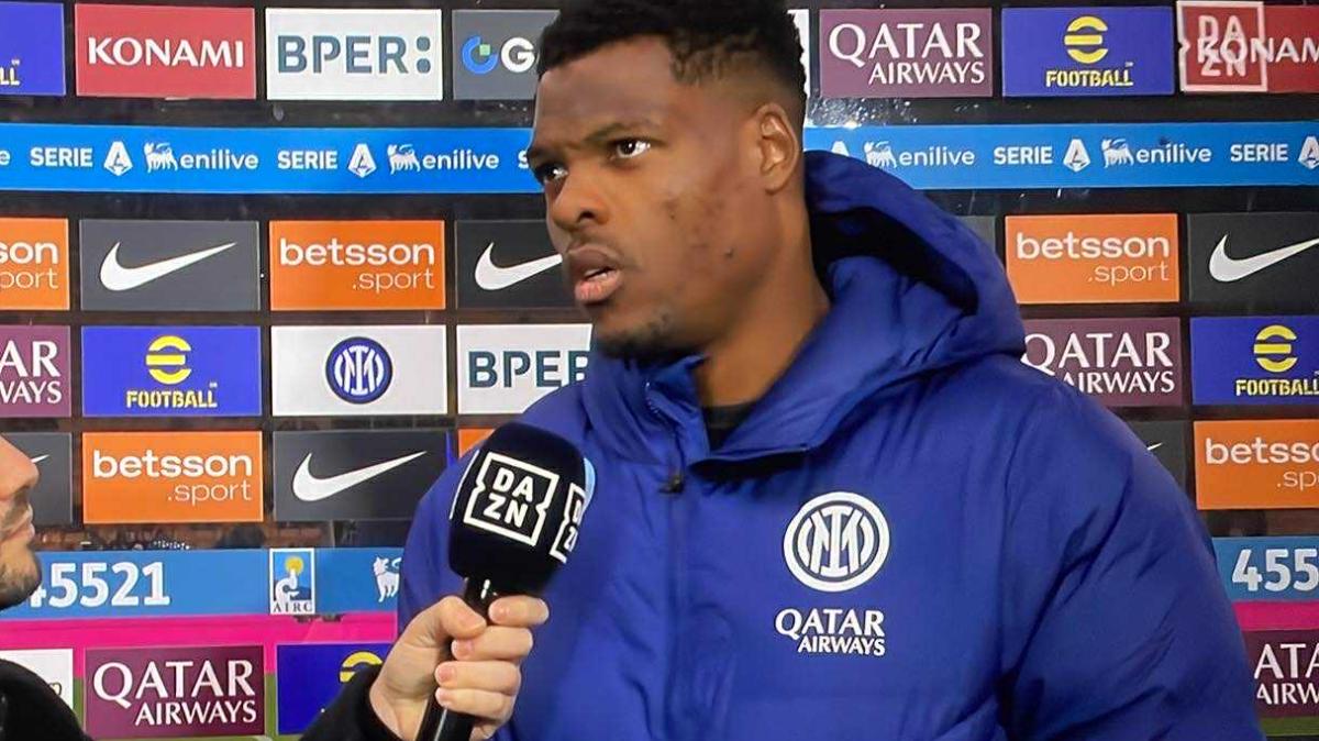 Dumfries a DAZN: "La gara di maggio è il passato, stasera è un altro match e dobbiamo vincere"