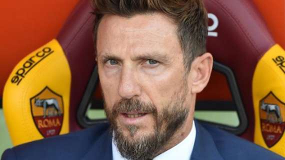 Roma, Di Francesco: "L'Inter era in grande difficoltà all'inizio, ora ha trovato fiducia e continuità" 