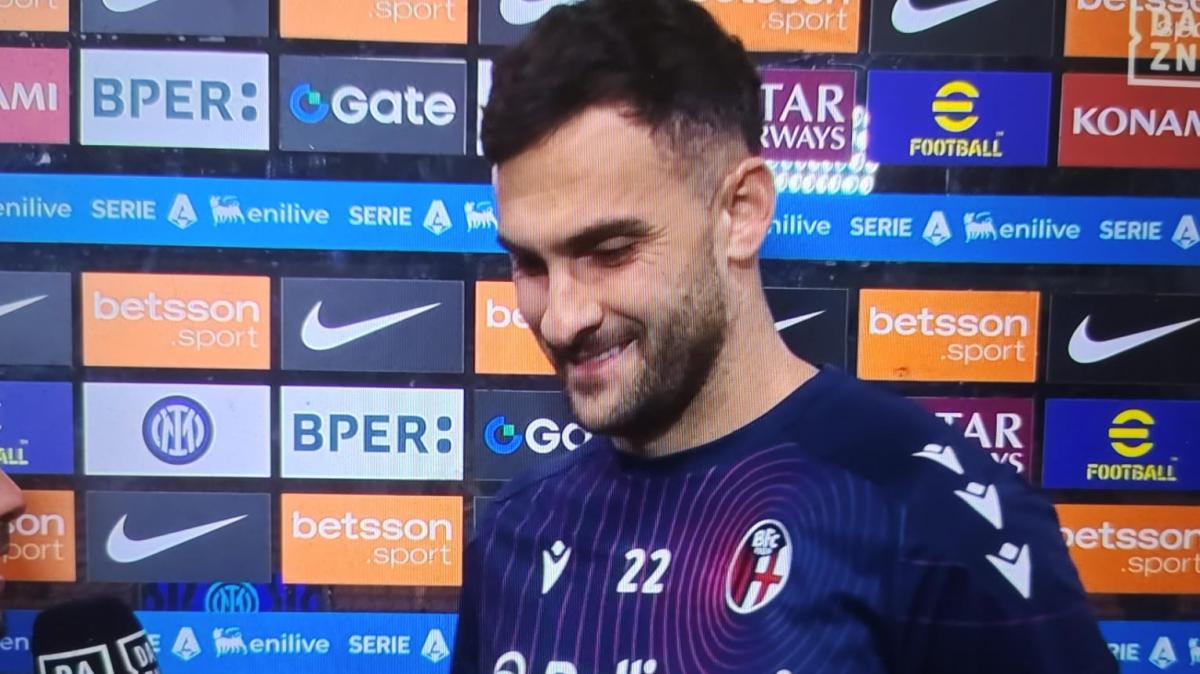 Bologna, Lykogiannis a DAZN: "Siamo scomodi per chiunque, stasera vogliamo fare risultato"