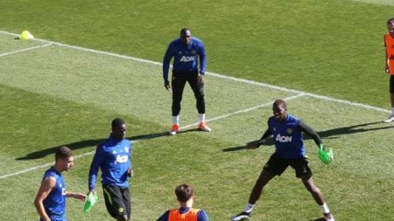 Manchester United, Lukaku in gruppo in vista del Leeds