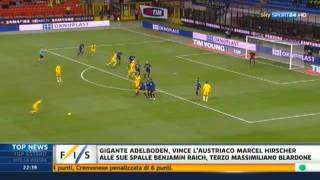 VIDEO - LA PARTITA DEL GIORNO - 07/01/2012 - Diluvio sul Parma: 5-0, Milito incontenibile 