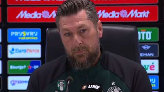 Feyenoord, il tecnico ad interim Bosschaart: "Non ci faremo prendere in giro dall'Inter"