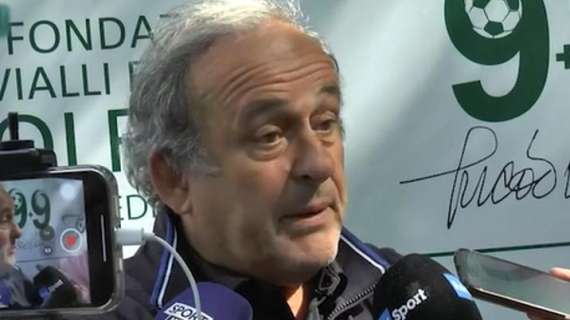 Platini sull'Euroderby: "Sarà un avvicinamento di fuoco, ma per i giocatori conterà la partita"