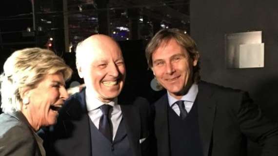 Golden Boy '18, Marotta-Nedved: abbracci e sorrisi tra i due