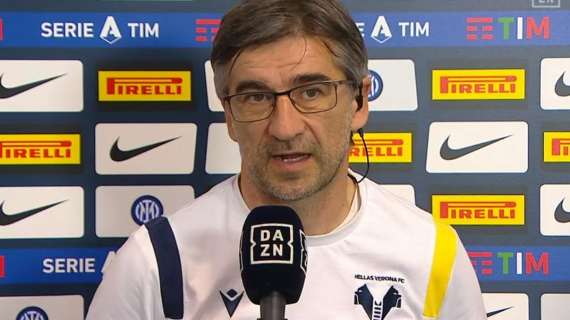 Verona, Juric a Dazn: "Ci vuole coraggio ad annullare quel gol. A noi manca solo il campione che risolve"