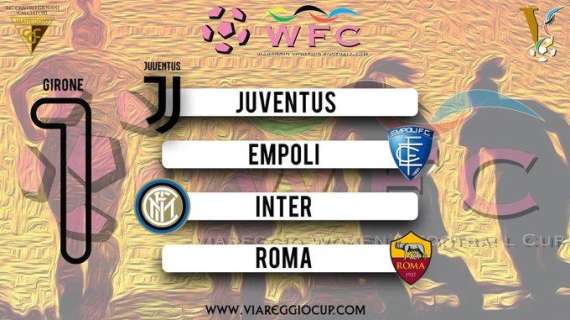 Viareggio Women's Cup, Inter nel gruppo 1 con Juventus, Empoli e Roma
