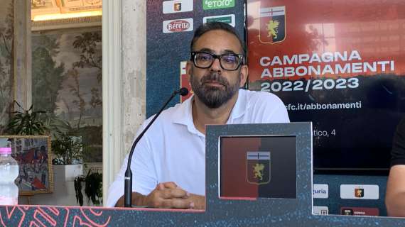 Blazquez (CEO Genoa): "Josep Martinez? Poco da dire, l'Inter ha pagato la clausola". Poi su Gudmundsson...