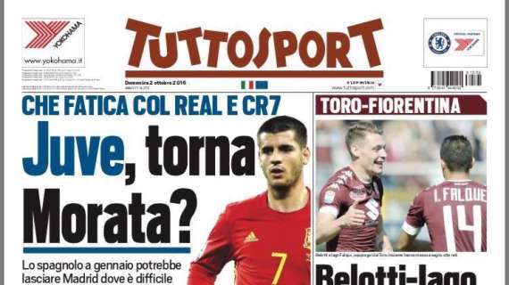 Prima pagina TS - Brozovic rimane in castigo