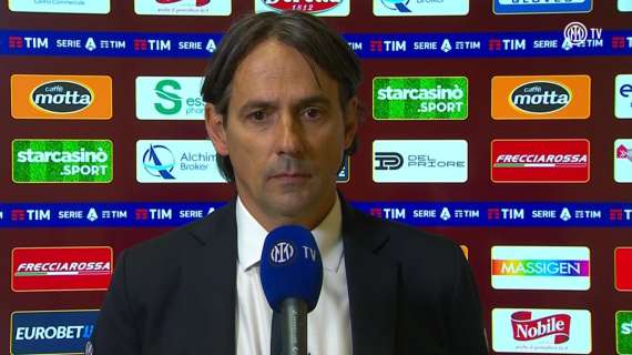 Inzaghi a ITV: "In campionato la delusione è forte, daremo il massimo in Champions League"